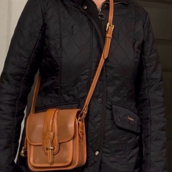 Vintage Dooney and Bourke R124 Pocket Binocular Equestrian Flap - Picture 12 of 13